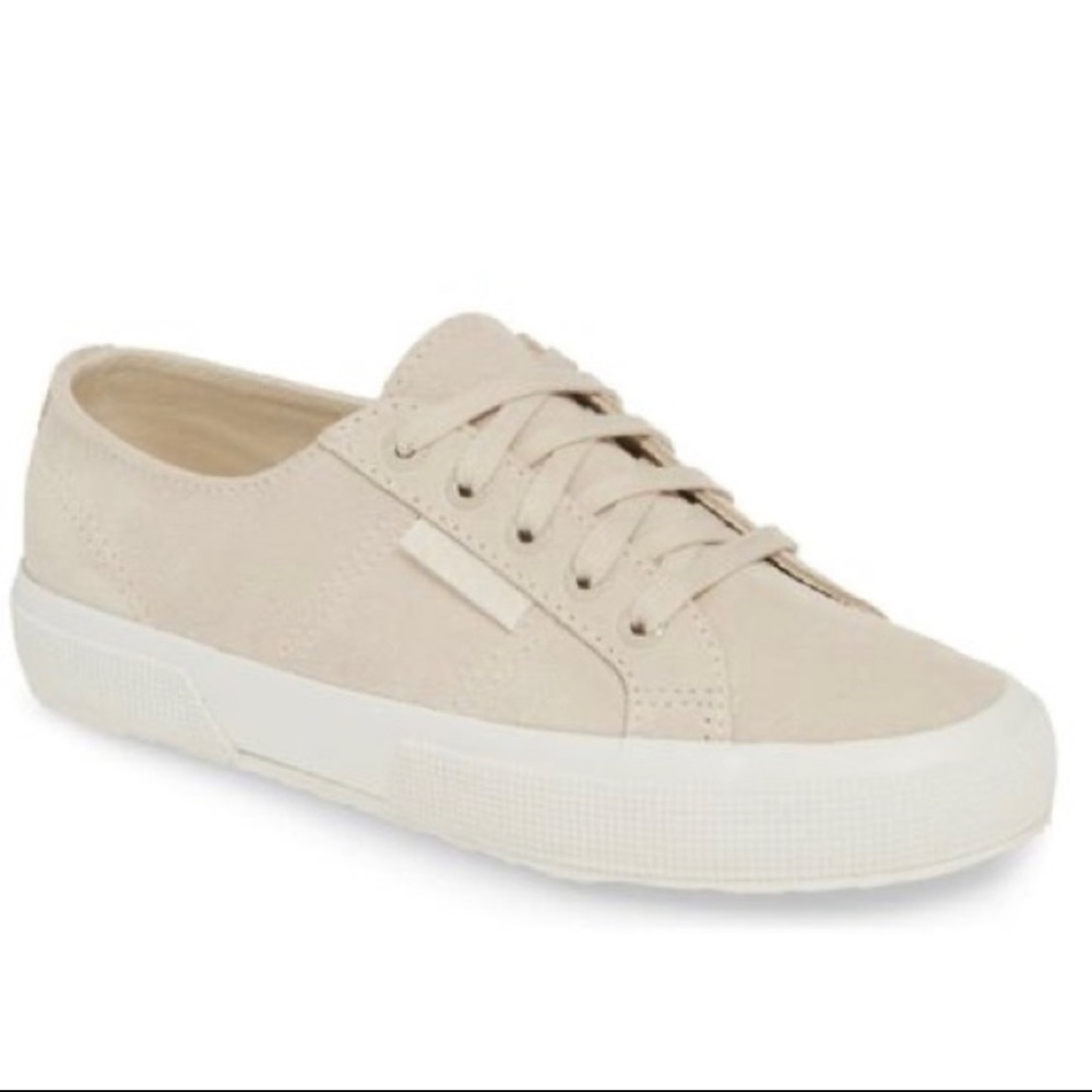 Suecotw Tan Suede Sneakers